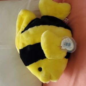 Bubbles TY Beanie Buddy with tag protection